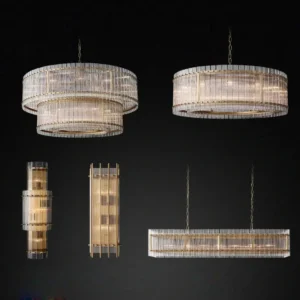 Retro American Ceiling LED Chandelier Lighting