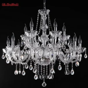 Vintage Bohemian Crystal Chandelier Modern Light
