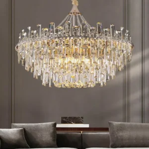 Living Room Chandelier Crystal Led Lighting