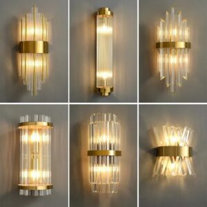 Wall Sconces Gold Bedside Lights Wall Lamp