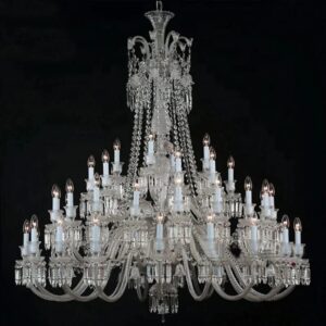 Extra Large Crystal Chandelier Lighting 48 Lights Diameter 150cm 110-240v