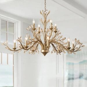 French chandelier living room light creative