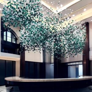 High Ceiling Chandelier Glass Art Custom Lighting Industry