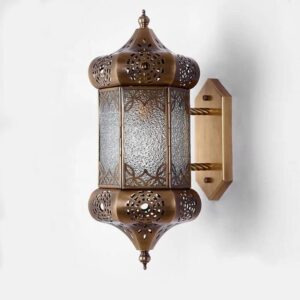 Copper Wall Lights European Style Outdoor Waterproof Retro